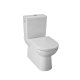 Laufen Pro - WC kombi mísa, 67x36 cm, zadní/spodní odpad, s LCC, bílá H8249584000001
