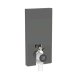 Geberit Monolith Plus - Sanitární modul pro stojící WC, 101 cm, spodní přívod vody, sklo/lávová 131.202.JK.7