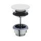 Ideal Standard - Umyvadlová výpusť, ClickClack, bílá E265301