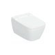 Geberit AquaClean - Elektronický bidet AquaClean Sela Square s keramikou, Rimfree, SoftClose, KeraTect, bílá 146.250.01.1