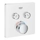 Grohe Grohtherm SmartControl - Termostatická vanová baterie pod omítku se 2 ventily, měsíční bílá 29156LS0