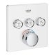 Grohe Grohtherm SmartControl - Termostatická vanová baterie pod omítku se 3 ventily, měsíční bílá 29157LS0
