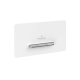 Villeroy & Boch ViConnect - Ovládání splachování, bílé sklo V99442RE