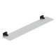 Kludi Vela S - Polička, délka 60 cm, sklo/broušený Gunmetal 25973N2