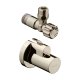 Hansgrohe - Rohový ventil s krytkou, kartáčovaný nikl 13954820
