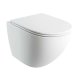 OMNIRES Ottawa Comfort - Závěsné WC se sedátkem SoftClose, Rimless, matná bílá OTTAWACSPMWBM