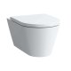 Laufen Kartell - Závěsné WC, Rimless, bílá H8203370000001