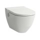 Laufen Cleanet Navia - Elektronický bidet s keramikou, závěsný, Rimless, SoftClose, LCC Active, bílá H820601A000001