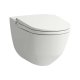 Laufen Cleanet Riva - Elektronický bidet s keramikou, závěsný, Rimless, SoftClose, LCC Active, bílá H820691A000001