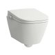 Laufen Cleanet Meda - Elektronický bidet s keramikou, závěsný, Rimless, SoftClose, bílá H604110000S002
