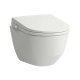 Laufen Cleanet Pro Lite - Elektronický bidet s keramikou, závěsný, Rimless, SoftClose, bílá H613890000S002