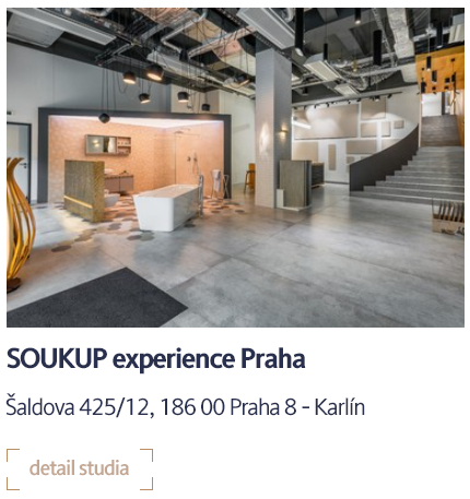 Koupelnové studio SOUKUP experience Praha