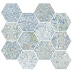 Mozaika BOHEMIAN Blue Hexagonal