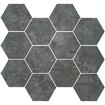 Mozaika HARLEM Anthracite Hexagonal