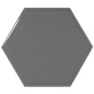 Obklad SCALE MOSAICOS Hexagon Dark Grey