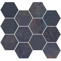 Mozaika CORTEN Aparici Sapphire Hexagon