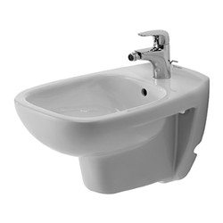 Duravit D-Code - závěsný bidet 35,5x54,5 cm 22571500002