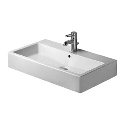 Duravit Vero - Umyvadlo 70x47 cm broušené, bílá 0454700027