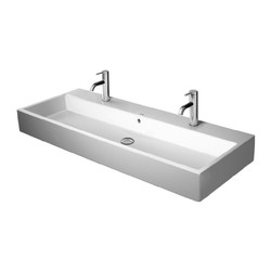 Duravit Vero Air- Umyvadlo na 2 baterie, 120x47 cm, bílá 2350120024