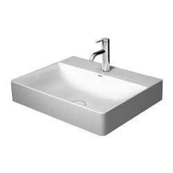 Duravit DuraSquare- Umyvadlo, 60x47 cm, bílá 2353600041