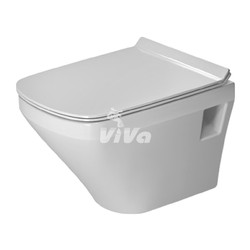 Duravit DuraStyle Compact - závěsné WC 37x48 cm, funkce Duravit Rimless, D 2571090000