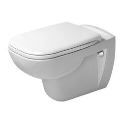 Duravit D-Code - závěsné WC + sedátko, D 45351900A1