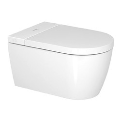 Duravit SensoWash® Starck f Lite Compact - Bidetové sedátko s keramikou, biela 650001012004310