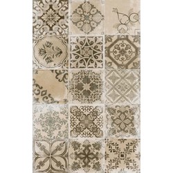 Dekor CAPRI Beige Patchwork 25 x 40 cm