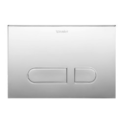 Duravit- DuraSystem® ovládací tlačítko A1, pro WC, chrom WD5001021000