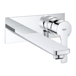 Grohe Lineare - Páková umyvadlová baterie pod omítku, dvouotvorová, výtok 207mm, chrom 23444001