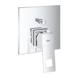 Grohe Eurocube - Páková vanová baterie pod omítku, chrom 24062000