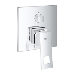 Grohe Eurocube - Páková baterie s 3-směrovým přepínačem, chrom 24094000