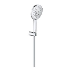 Grohe Rainshower SmartActive 130 - Set pro upevnění na zeď se 3 proudy, 9,5 l/min omezovač průtoku, chrom 26581000