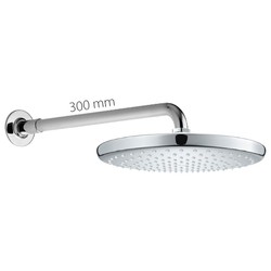 Grohe Tempesta - Hlavová sprcha Tempesta 250 s přípojným ramenem, chrom 26666000+ALBD 034