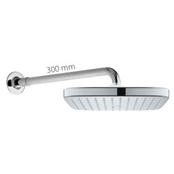 Grohe Tempesta - Hlavová sprcha Tempesta 250 Cube s přípojným ramenem, chrom 26685000+ALBD 034