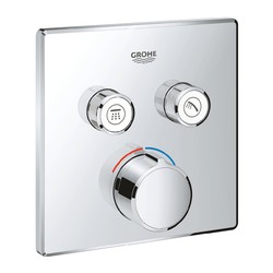 Grohe SmartControl - Krytka podomítkové baterie s 2 ventily, chrom 29148000