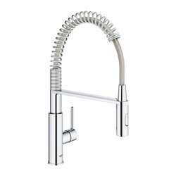 Grohe Get - Páková dřezová baterie, strunová, chrom 30361000