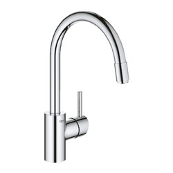 Grohe Concetto - Páková dřezová baterie, chrom 32663003