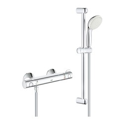 Grohe Grohtherm 800 - Termostatická sprchová baterie + sprchová souprava New Tempesta, 34565001