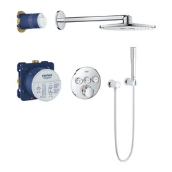 Grohe Grohtherm SmartControl - Sprchový systém s hlavovou sprchou Rainshower 310 SmartActive, chrom 34705000