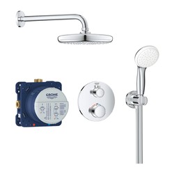 Grohe Grohtherm - Sprchový set Perfect se sprchou Temptesta 210, komplet, chrom 34727000