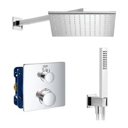 Grohe Grohtherm SET 1 - Sprchový systém pod omítku, Grohtherm, termostatickými kompletní sada