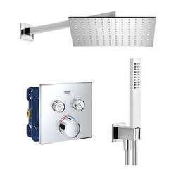 Grohe Smart SET 2 - Sprchový systém pod omítku, SmartControl - kompletní sada