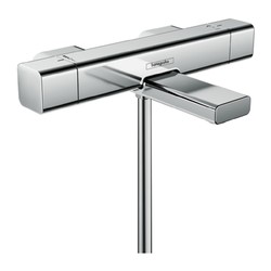 Hansgrohe Ecostat E - Vanová baterie nástěnná, termostatická, chrom 15774000