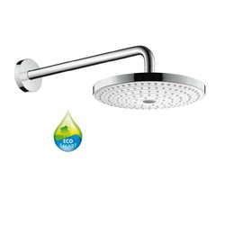 Hansgrohe Raindance Select S - Hlavová sprcha 240 2jet EcoSmart, bílá-chrom 26470400