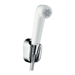 Hansgrohe Bidetta - sprchový set Bidetta, hadice 1,25 m, bílá / chrom 32127000