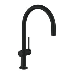 Hansgrohe Talis M54 - Páková kuchyňská baterie 220, 1jet, matná černá 72804670