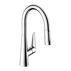 Hansgrohe Talis S - Dřezová baterie stojánková s vytahovací sprškou, chrom 72813000