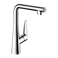 Hansgrohe Talis Select S - páková dřezová baterie s tlačítkem Select, chrom 72820000