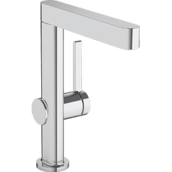 Hansgrohe Finoris - Umyvadlová baterie s otočným výtokem 230 s Push-Open odt. soupravou, chrom 76060000